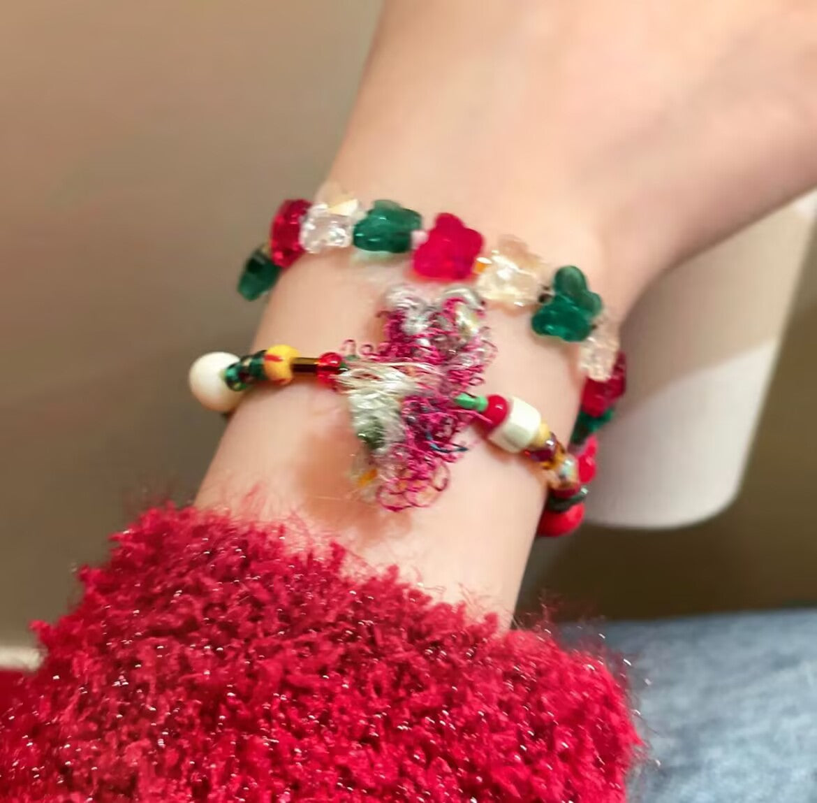 Christmas bracelet